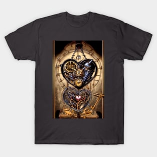 Steampunk mechanical heart T-Shirt